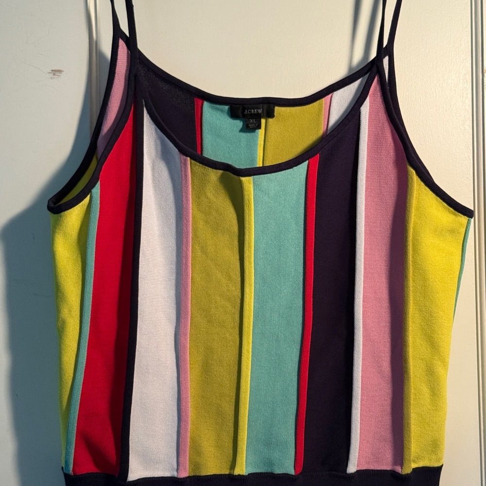 J. Crew Women's Multicolor Striped Camisole